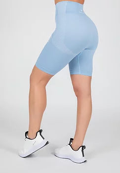  Ladda bild till gallerivisaren, Selah Seamless Cycling Shorts, light blue
