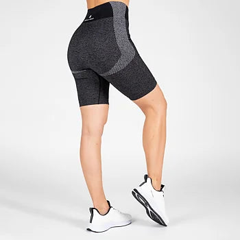 Selah Seamless Cycling Shorts, black