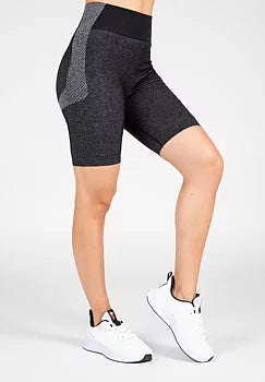 Selah Seamless Cycling Shorts, black