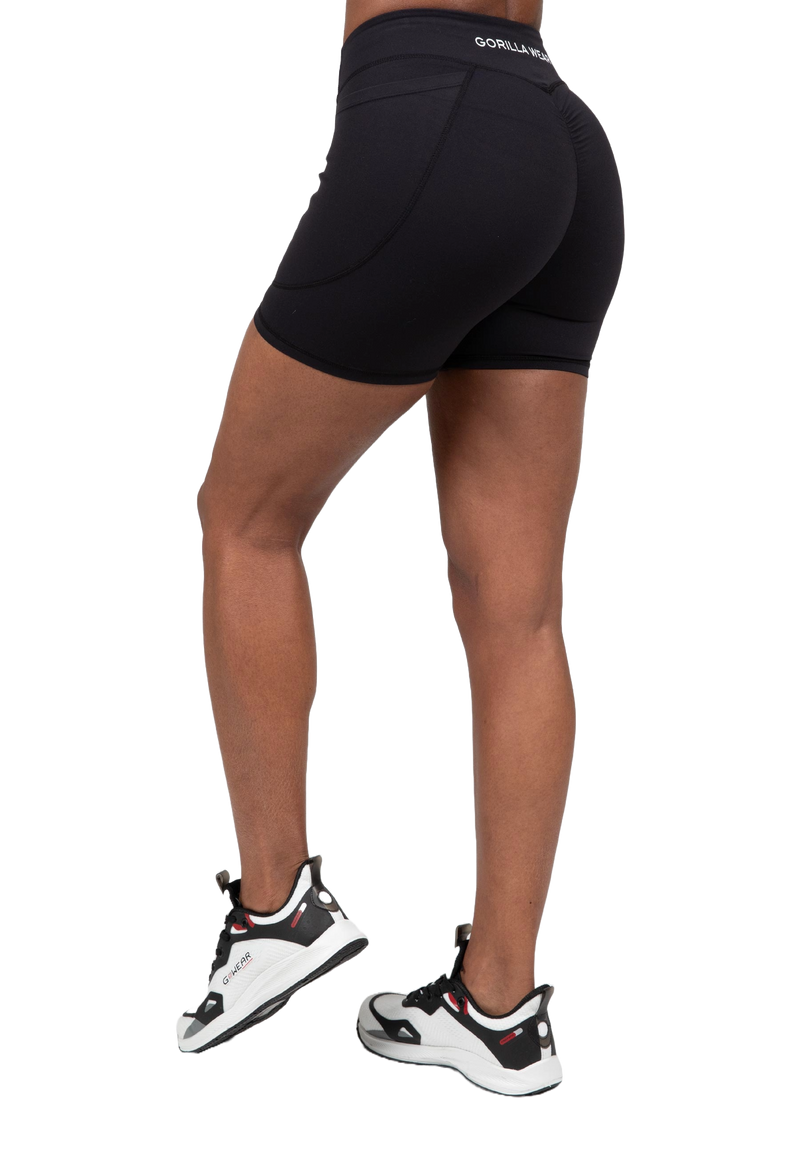  Ladda bild till gallerivisaren, Gorilla Wear Willow Shorts, black
