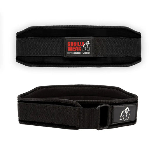 Gorilla Wear 4 Inch Women's Lifting Belt, black