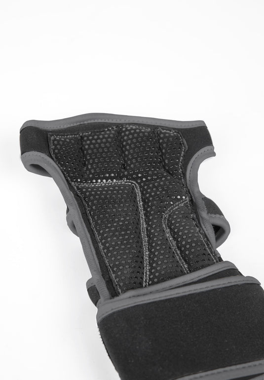 Gorilla Wear Yuma Weightlifting Workout Gloves, black/grey