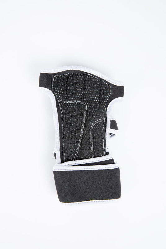 Gorilla Wear Yuma Weightlifting Workout Gloves, black/white
