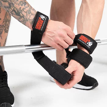  Ladda bild till gallerivisaren, Gorilla Wear Figure 8 Lifting Straps, black
