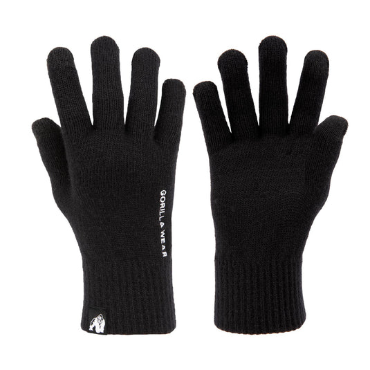 Gorilla Wear Waco Knitted Gloves, black
