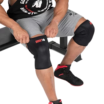 Gorilla Wear 5 MM Knee Sleeves, black