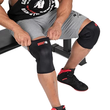 Gorilla Wear 7 MM Knee Sleeves, black