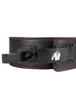 Gorilla Wear 4 Inch Premium Lever Belt, black