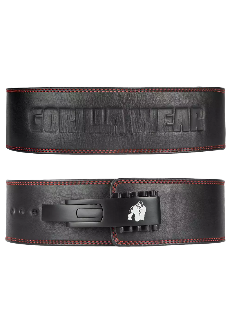  Ladda bild till gallerivisaren, Gorilla Wear 4 Inch Premium Lever Belt, black
