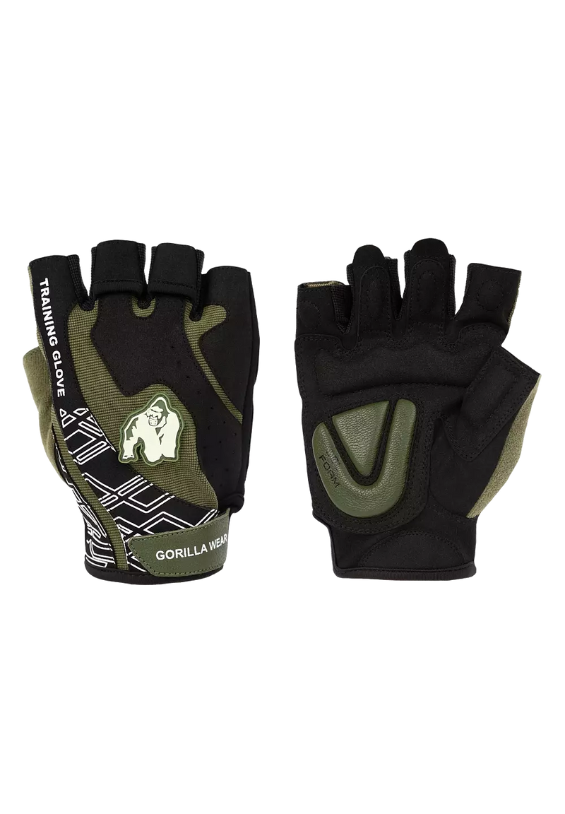  Ladda bild till gallerivisaren, Gorilla Wear Mitchell Training Gloves 2.0, black/army green
