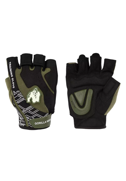 Gorilla Wear Mitchell Training Gloves 2.0, black/army green