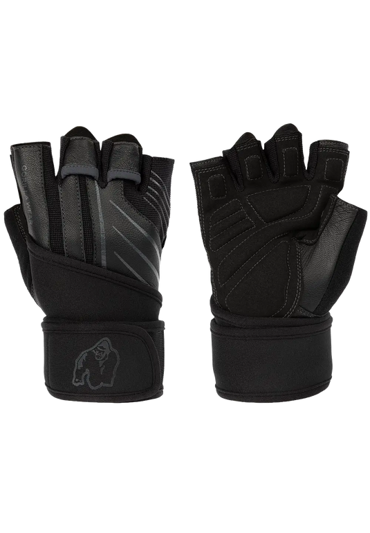 Gorilla Wear Dallas Wrist Wraps Gloves 2.0, black/grey