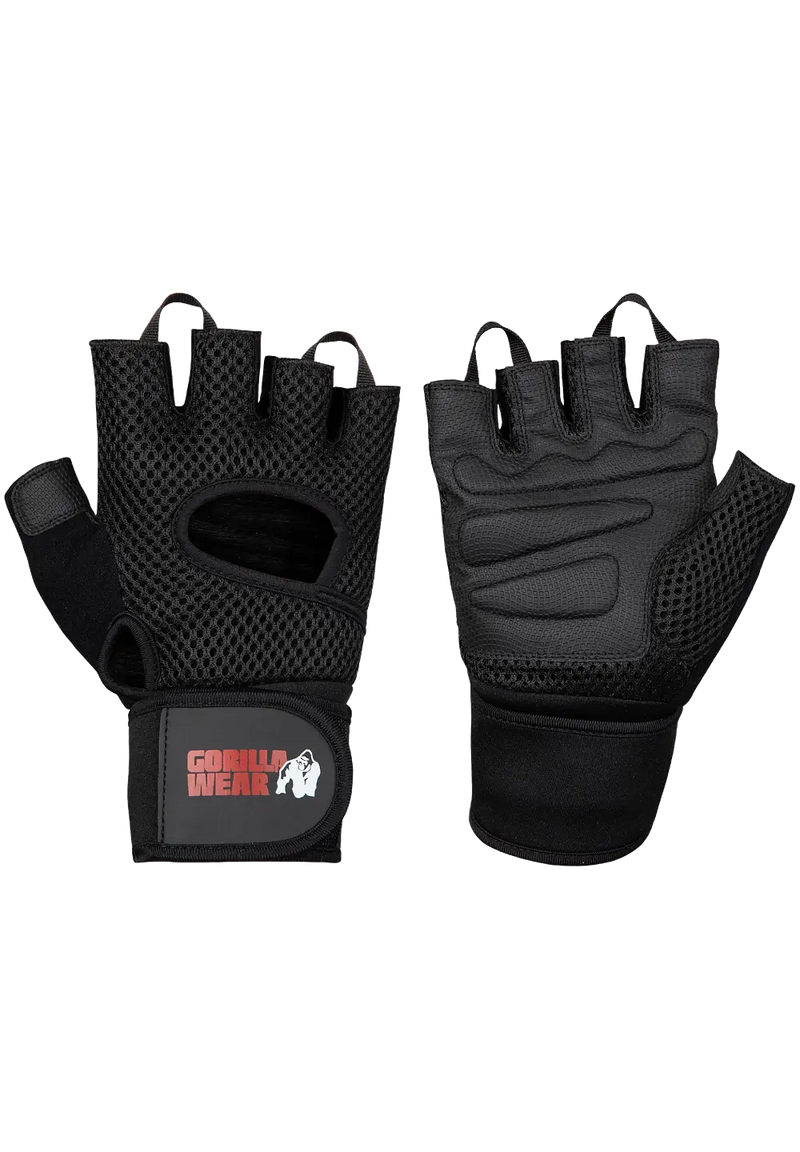  Ladda bild till gallerivisaren, Gorilla Wear Jackson Lifting Gloves, black
