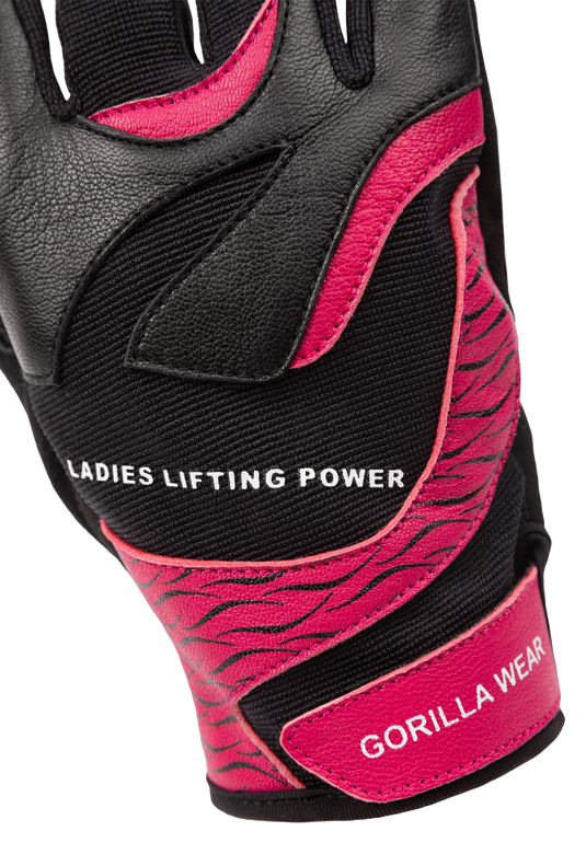 Gorilla Wear Women's Fitness Gloves 2.0, black/pink