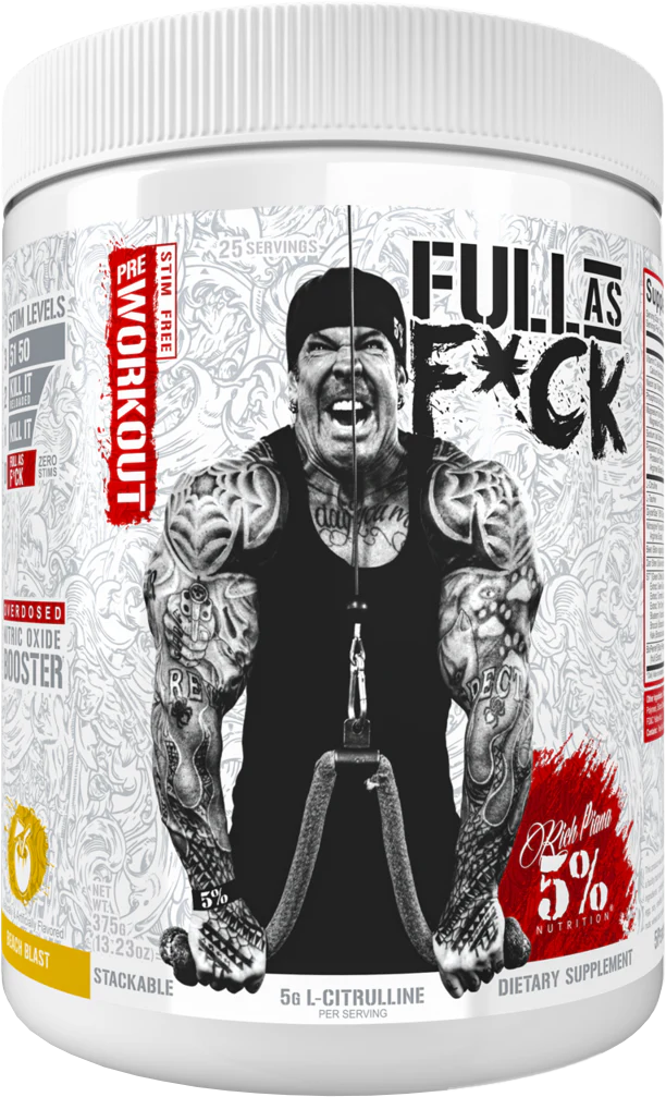  Ladda bild till gallerivisaren, 5% Nutrition Full As F*ck - 375 g Beach Blast
