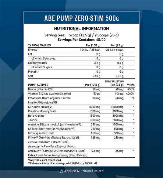 Applied Nutrition ABE Pump - 500 g Red Hawaiian