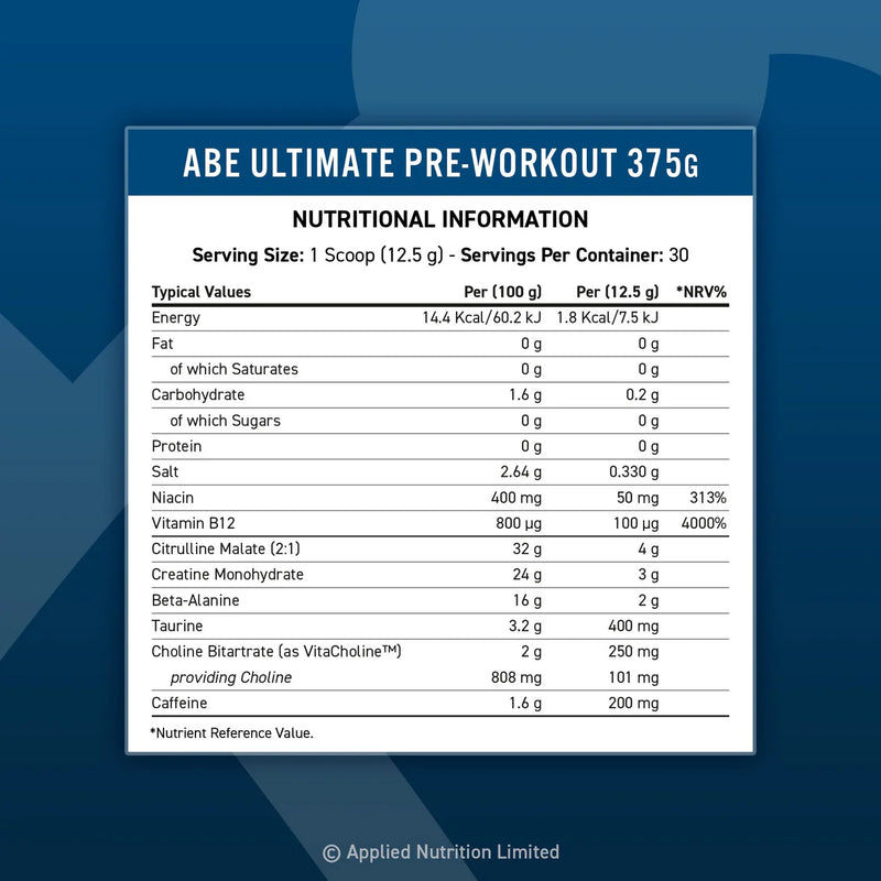 Ladda bild till gallerivisaren, Applied Nutrition ABE Ultimate Pre-Workout - 375 g - Jordgubbs Mojito
