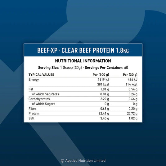 Applied Nutrition Beef-XP - 1800 g - Jordgubb & Hallon