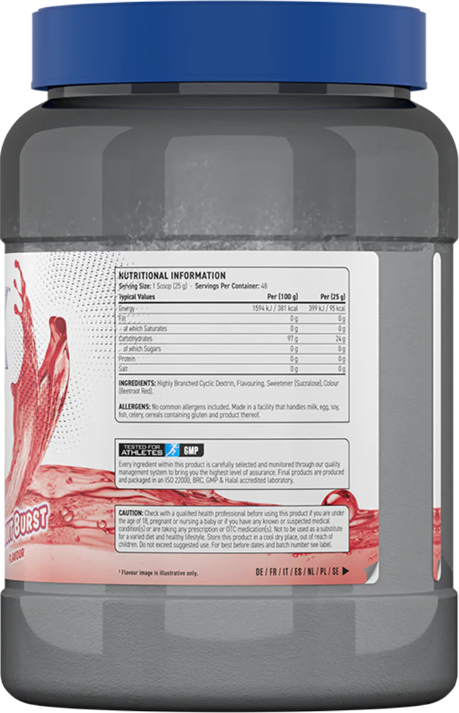  Ladda bild till gallerivisaren, Applied Nutrition Carb-X - 1200 g - Fruktburst
