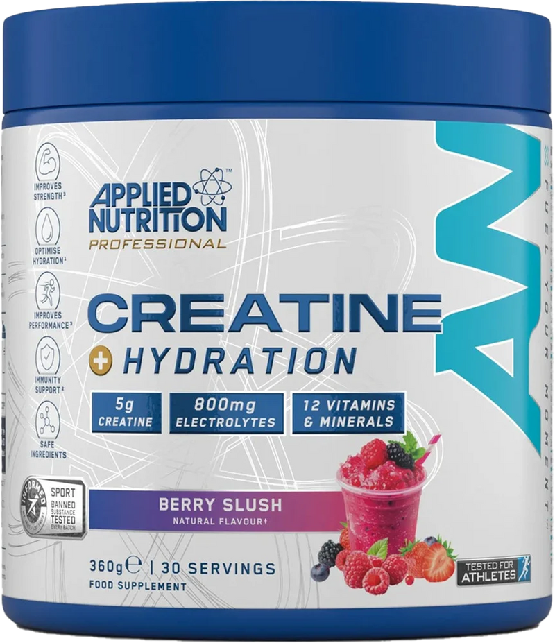  Ladda bild till gallerivisaren, Applied Nutrition Creatine + Hydration - 360 g Berry Slush
