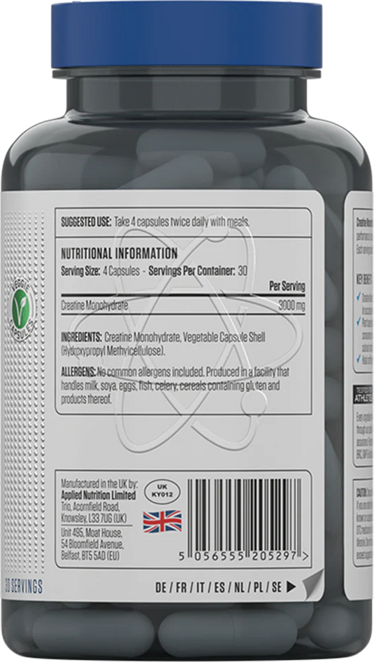 Applied Nutrition Kreatin 3000 – 120 kapslar