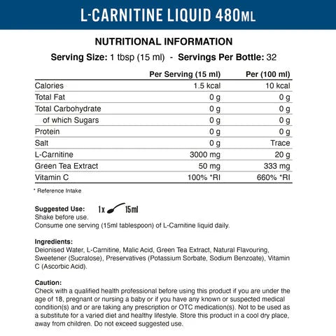  Ladda bild till gallerivisaren, Applied Nutrition Liquid L-Carnitine - 480 ml - Fruktmix
