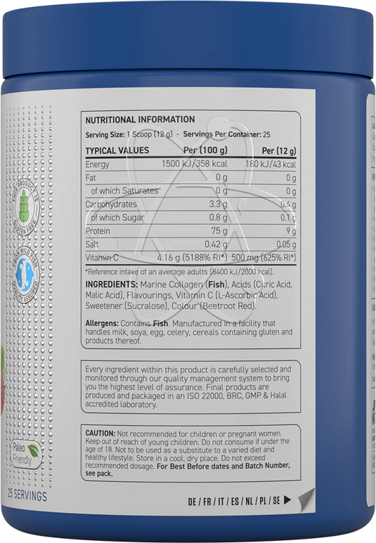 Applied Nutrition Marine Collagen Powder - 300 g - Unflavoured
