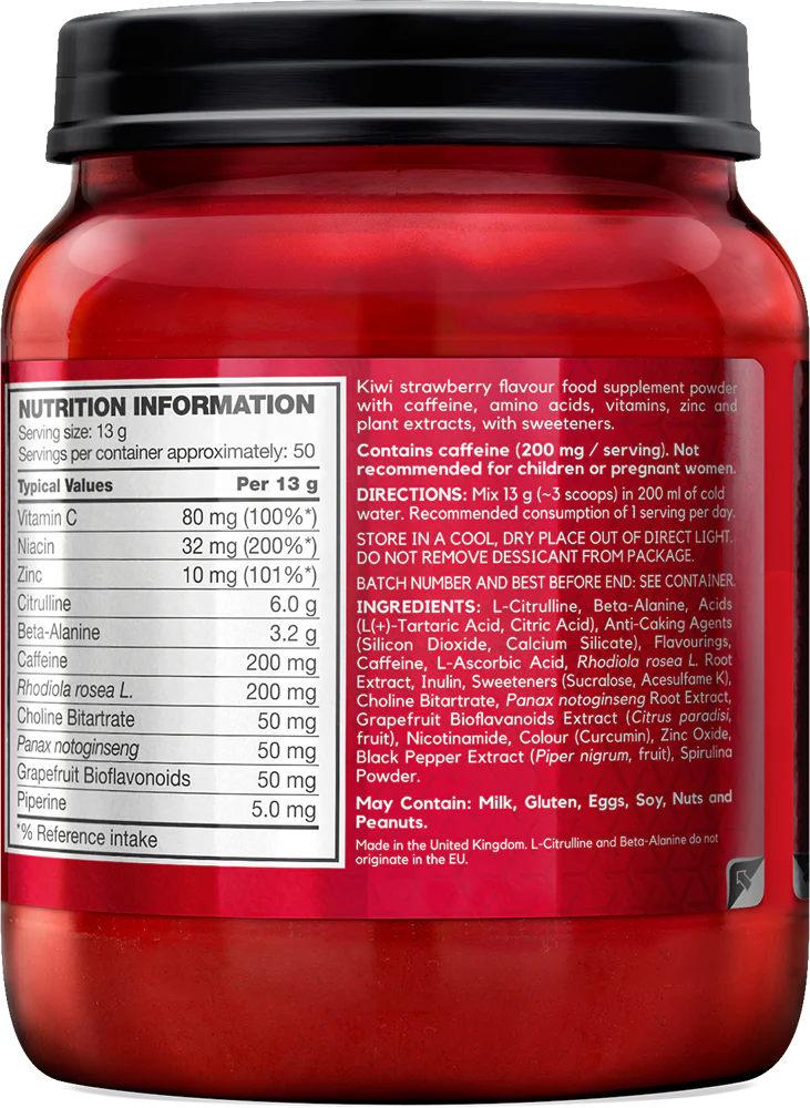  Ladda bild till gallerivisaren, BSN N.O.-Xplode - 650 g - Red Rush
