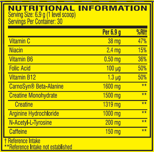 C4 Pre-workout - 30 servings Fruit Punch