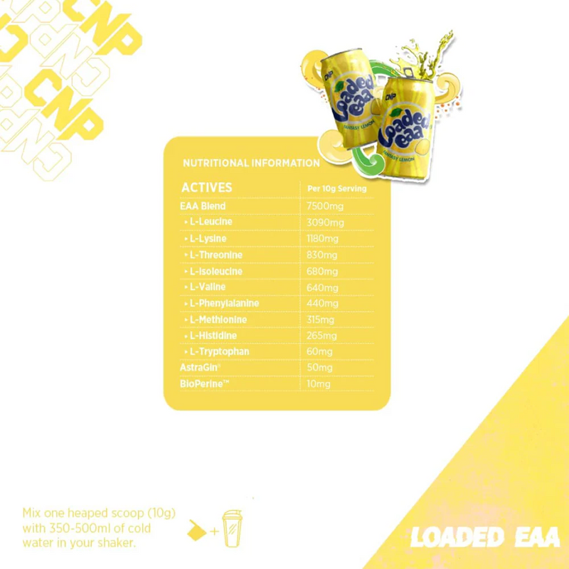  Ladda bild till gallerivisaren, CNP Loaded EAA - 300 g -Fantasy Series Lemon
