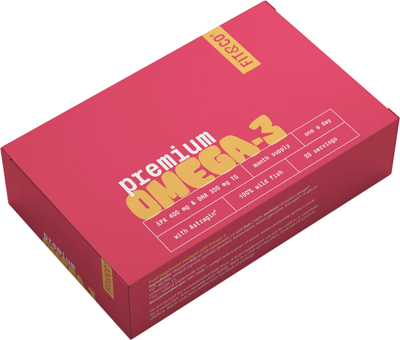  Ladda bild till gallerivisaren, Fit &amp; Co Premium Omega-3 - 30 softgels
