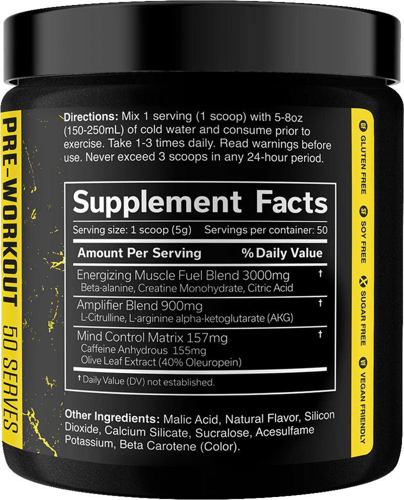 Ladda bild till gallerivisaren, JNX The Curse Pre-workout - 250 g - Pineapple Shred
