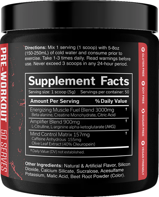 JNX The Curse Pre-workout - 250 g - Watermelon