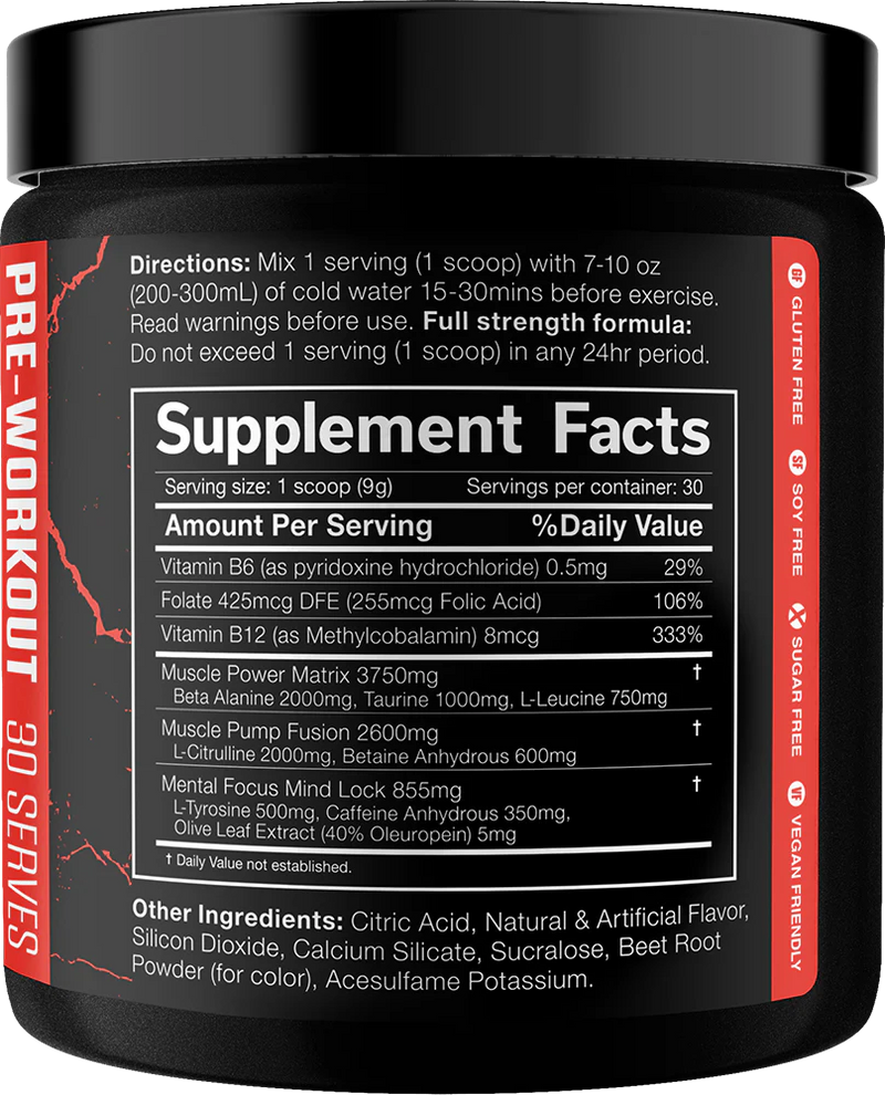  Ladda bild till gallerivisaren, JNX The Shadow Pre-workout - 270 g - Fruit Punch
