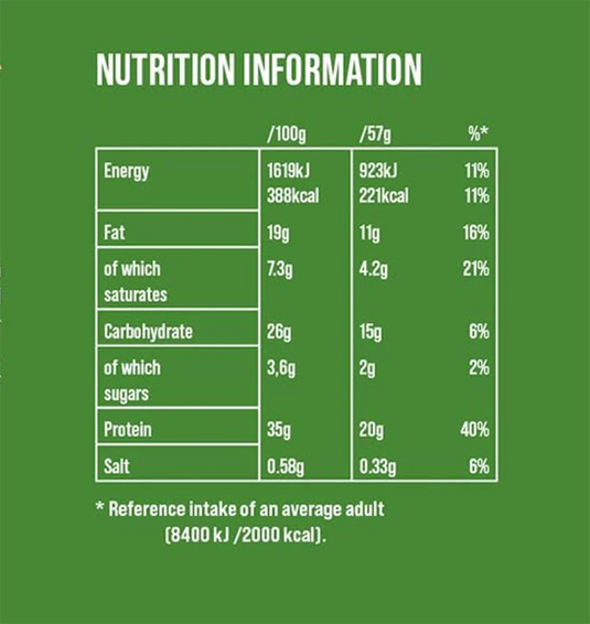 Snickers HiProtein Low Sugar - 12 x 57 g - Hazelnut