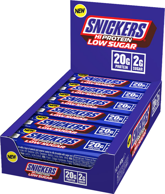 Snickers HiProtein Low Sugar - 12 x 57 g