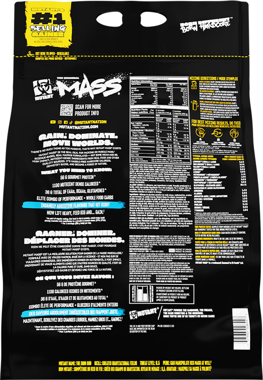 Mutant Mass - 6800 g - Vanilla