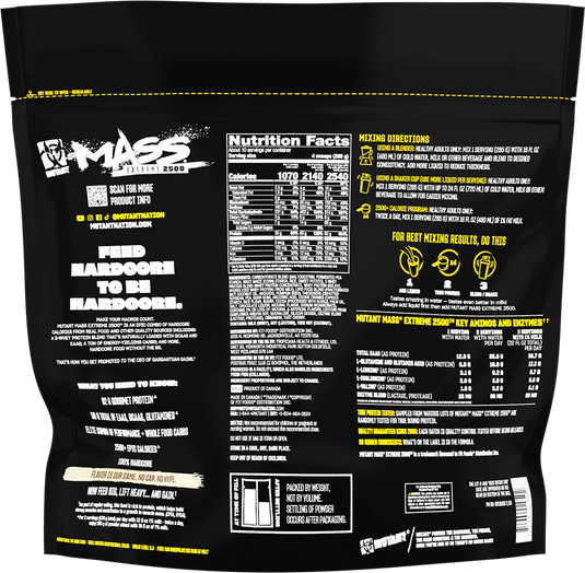 Mutant Mass Extreme 2500 - 2720 g Cookies and Cream