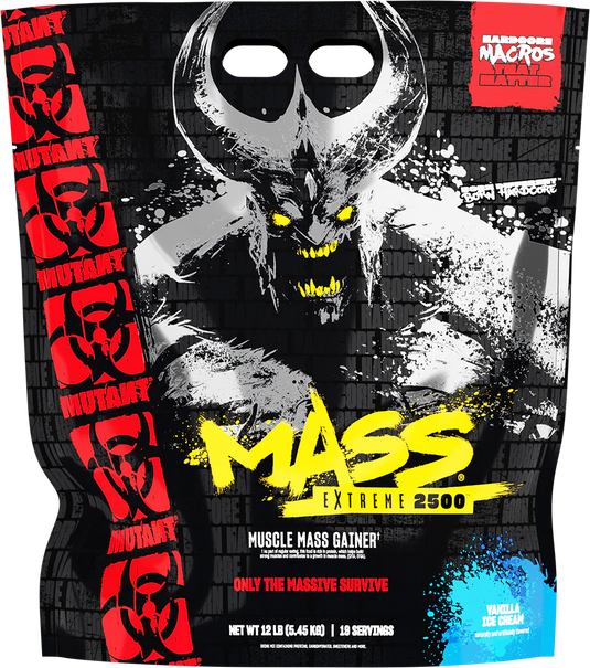 Mutant Mass Extreme 2500 - 5450 g Vanilla Ice Cream