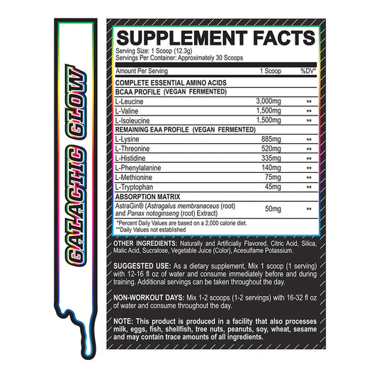 MyoBlox 24/7 Aminos - 30 servings - Galactic Glow