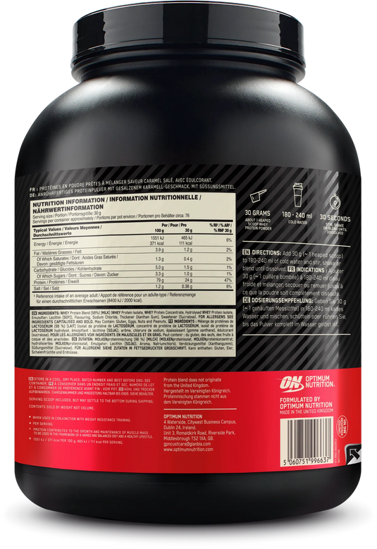 Optimum Nutrition Gold Standard 100% Whey - 2270 g Extreme Milk Chocolate