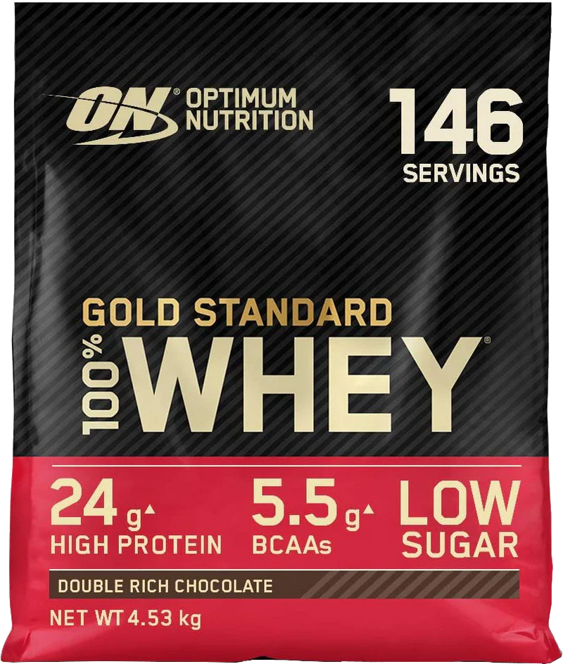  Ladda bild till gallerivisaren, Optimum Nutrition Gold Standard 100% Whey - 4530 g Double Rich Chocolate
