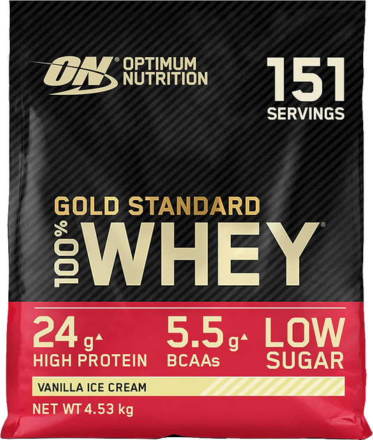 Optimum Nutrition Gold Standard 100% Whey - 4530 g Vanilla Ice Cream