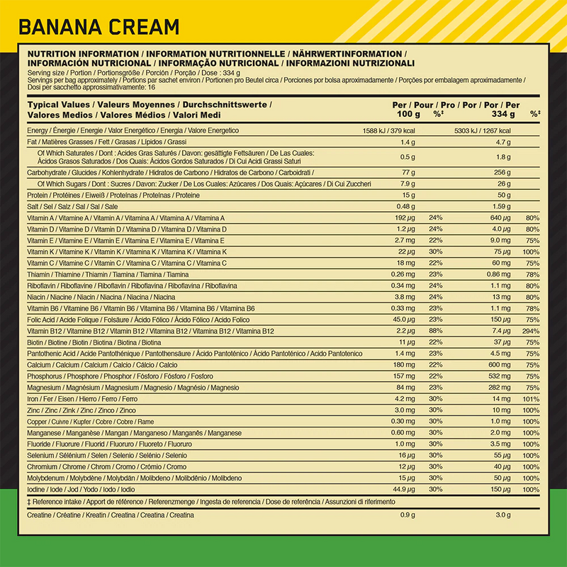  Ladda bild till gallerivisaren, Optimum Nutrition Serious Mass - 5450 g Banana
