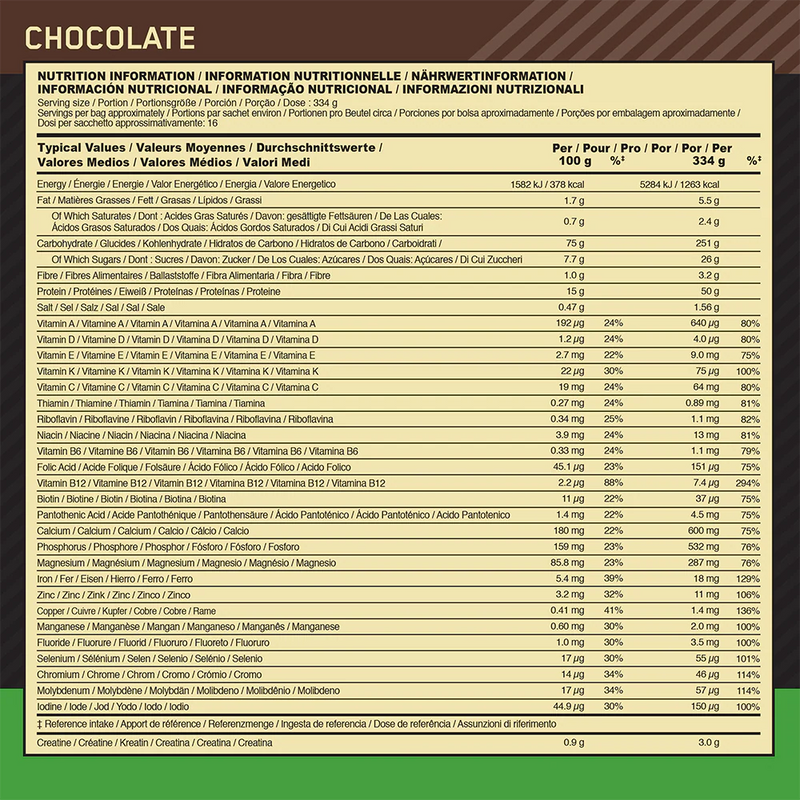  Ladda bild till gallerivisaren, Optimum Nutrition Serious Mass - 5450 g Chocolate
