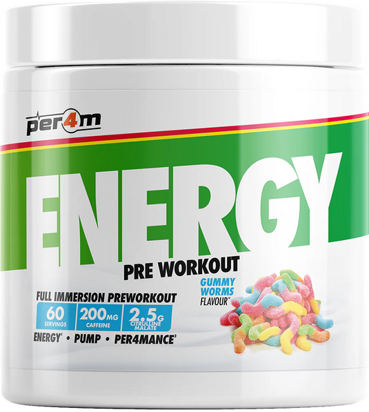 PER4M Energy Pre-workout - 390 g Gummy Worms
