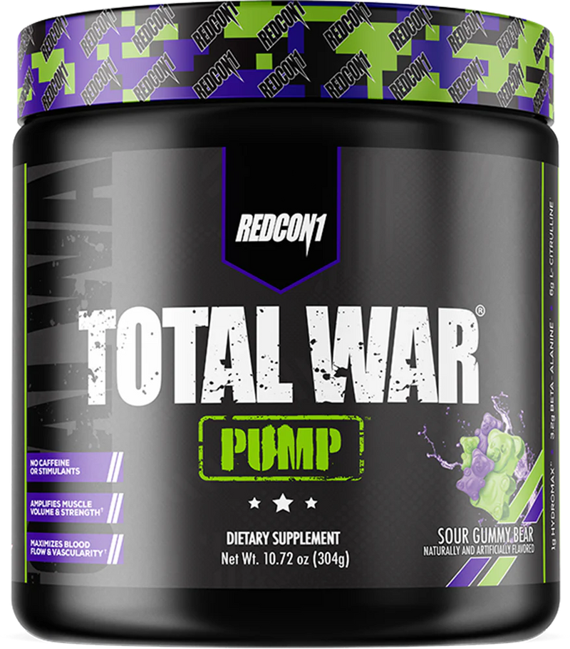  Ladda bild till gallerivisaren, Redcon1 Total War Pump - 20 servings Sour Gummy Bear

