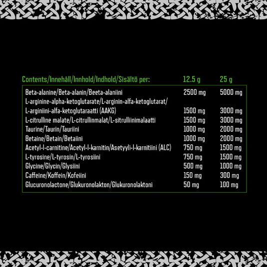 Viking Power Thor's Hammer Pre-workout - 500 g - Pear Blaze