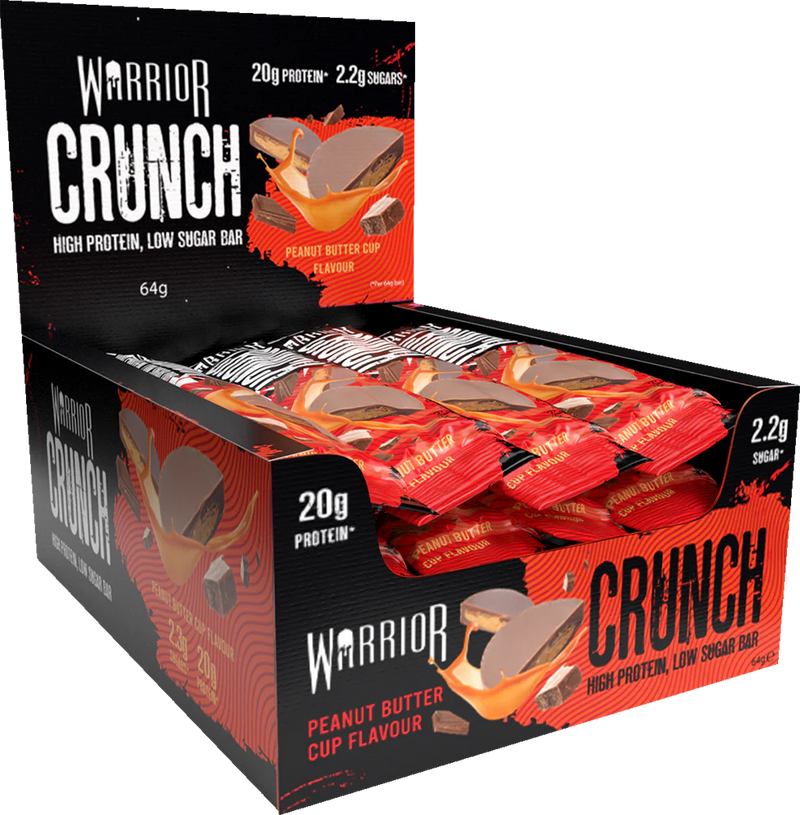  Ladda bild till gallerivisaren, Warrior Crunch Bar - 12 x 64 g Peanut Butter Cup
