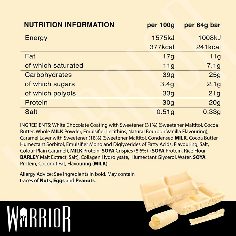 Ladda bild till gallerivisaren, Warrior Crunch Bar - 12 x 64 g Fudge Brownie

